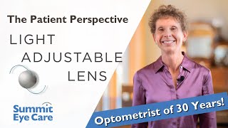 Optometrist of 30 Years Receives the Light Adjustable Lens [upl. by Sinnel]