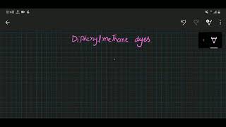 Diphenylmethane Dyes [upl. by Gleeson55]