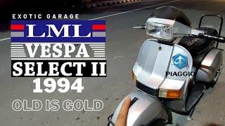 28 Years Old Scooter  LML VESPA Select 2  Exotic Garage FasBeam delhi shorts vintage [upl. by Cheffetz637]