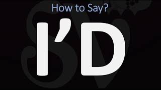 How to Pronounce Id CORRECTLY [upl. by Standley131]