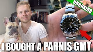 Parnis GMT  A 75 Rolex GMT Master II Homage [upl. by Tereb]