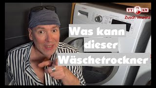 ✅Der Beste WärmepumpenTrockner Bosch Serie 8 Wäschetrockner Display und Funktionen Erklärung Test [upl. by Eatnad733]