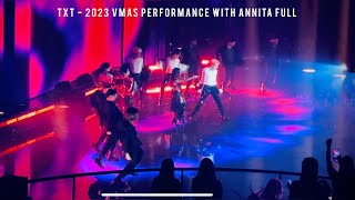 TXT  2023 VMAS PERFORMANCE WITH ANITTA FULL 9122023 [upl. by Ahsenaj]