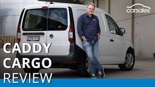 Volkswagen Caddy Cargo 2022 Review carsalescomau [upl. by Allesig]