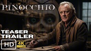 PINOCCHIO  2024 Official AI Concept Movie Tralier  Horror  Starring Anthony Hopkins [upl. by Fogarty911]