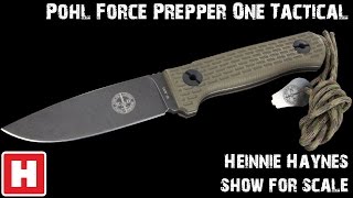 Pohl Force Prepper One Tactical  Show for Scale Overview [upl. by Aynnat]