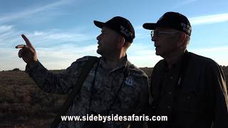 Gemsbok hunting with Side by Side Safaris Part 1 [upl. by Ttereve362]