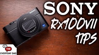 9 ESSENTIAL Tips for the Sony RX100 VII YOU Need [upl. by Akimat]