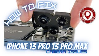 How to Fix Broken Blurry Shaky Camera on iPhone 13 Pro iPhone 13 Pro Max Camera Replacement [upl. by Britney377]