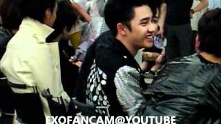 Fancam 120525 EXO M amp K Fansign Event Happy Virus Team Fanservice Chanyeol DO Baekhyun [upl. by Yelraf]