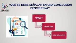 Conclusiones descriptivas en Ciencia y Tecnología [upl. by Naid]