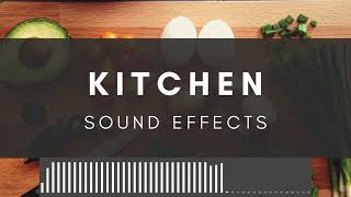 Kitchen Utensils Sound Effects No Copyright [upl. by Anauqahc]