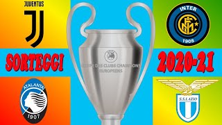 Sorteggio Champions League 202021 Live Streaming ⚽ 🏆 Champions League Draw 202021 [upl. by Kirst]