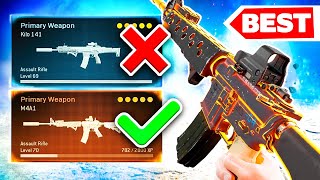 Warzone BEST M4A1 Class SetupLoadout BEST Assault Rifle 🤯 Call of Duty Modern Warfare [upl. by Lokkin]