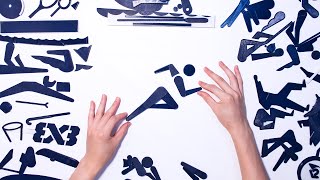 Homemade Tokyo olympics pictogram performance  2020 도쿄 올림픽 픽토그램 [upl. by Otti]