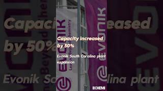 Evonik South Carolina plant expansion [upl. by Oleic]