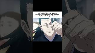 Im Bro jujutsukaisen jujutsukaisenmemes gojo relatable memes relatablemems anime [upl. by Tnafni363]