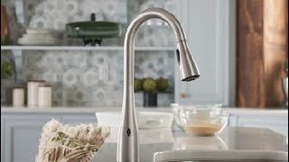 Moen Arbor Spot Resist Stainless Motionsense Wave Sensor One Handle Pulldown Kitchen Sink Faucet [upl. by Dimmick465]