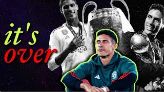 የዝምተኛው ተከላካይ ስንብት  Raphael Varane [upl. by Ahselrak]