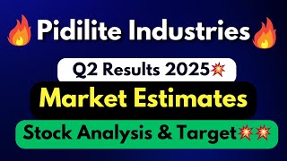 Pidilite Industries share q2 results 2025Pidilite Industries share latest news  Result today [upl. by Nnylirehs820]