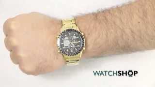 Accurist Mens Alarm Chronograph Watch MB1030B [upl. by Marysa]