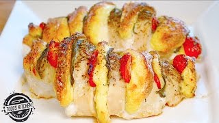 Mozzarella Stuffed Chicken Recipe  Home made [upl. by Barbette]