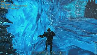 Vixens Center North Ice cave build 20x Ark [upl. by Arrekahs]