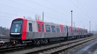 UBahn Hamburg Mitfahrt von Volksdorf bis Großhansdorf im DT51 auf der U1 [upl. by Nimref]