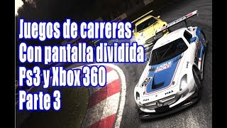 Juegos de carreras con multijugador local Ps3 y Xbox 360 3 [upl. by Sane]