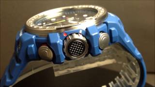 カシオ腕時計Ｇショック ガルフマスター ソーラー電波（CASIO GSHOCK GULFMASTER）GWN10002AJFの動画 [upl. by Sivrat]