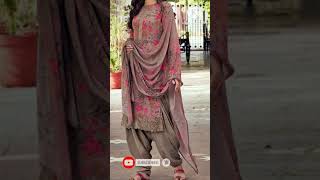 Panjabi dress  new design viral fashion designer short newsong trending [upl. by Trebliw]