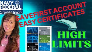 Navy Federal Savefirst Account and Easy Certificates Easy Hacks to Higher Limits nfcu creditcard [upl. by Ahsiad]