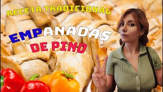 Receta tradicional Empanadas de Pino Chilenas por chilenaincognita y el tío ql [upl. by Karsten]