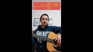 Quadratic Formula Song shorts [upl. by Noryd]