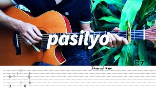 Pasilyo  SunKissed Lola  Fingerstyle Tabs chords  lyrics [upl. by Allicsirp]