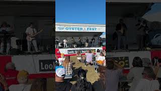 Outdoor concert at Oyster Festival in Oyster Bay New York [upl. by Lucila]