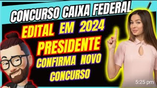 Concurso Caixa Federal  Confirmado em 2025 [upl. by Abdu]