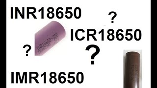 ICR IMR INR  Welcher LiIon ist der Richtige für mich Test Samsung und LG 18650 [upl. by Pantin434]