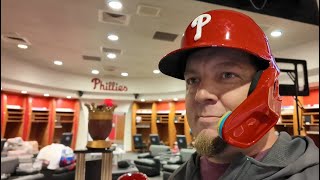 INSIDE THE PHILLIES LOCKER ROOM PHILLY PREMIER OF THE TURNAROUND [upl. by Cordle]