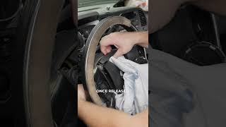 How To Remove Driver Steering Wheel Airbag [upl. by Wadsworth]