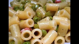 RICETTA PASTA E PISELLI NAPOLETANA [upl. by Yhtuv]