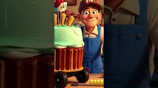 Pat A Cake  Rhymes for kids poem happykidz [upl. by Nobe]