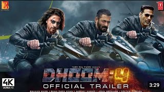 DHOOM4  Trailer  Shah Rukh  Salman  Aamir  Akshay  John  Releasing on 2027  Yash Raj Films [upl. by Ella]