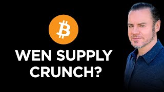 🚀 Wen Bitcoin Supply Crunch IA Math Predictions📈 [upl. by Simpkins]