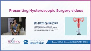 Hysteroscopy in Incompetent cervix Repeated late miscarriages with septate uterus [upl. by Namsaj]