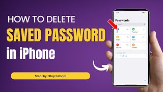 How to Delete Saved Password in iPhone [upl. by Ille]