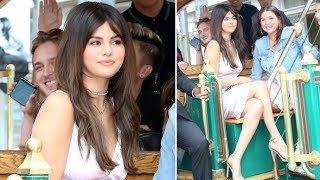 Selena Gomez Makes First Public Appearance Since Justin Bieber Proposed To Hailey Baldwin [upl. by Ausoj]