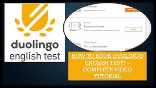 How to Book Online Duolingo English Test  Step by Step Process of Buying Duolingo English Test [upl. by Marcella]