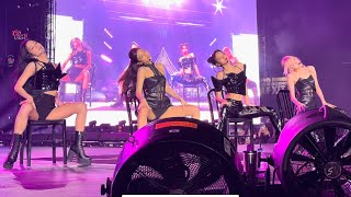 BLACKPINK  PRETTY SAVAGE  SF 1st Row Fancam [upl. by Ellevehs]