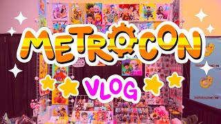 Artist Alley Vlog ♡ METROCON [upl. by Eluj]